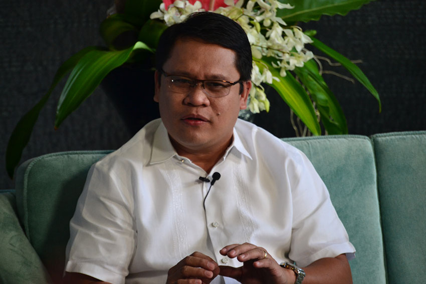 Mayor Allan Rellon of Tagum City says he hopes for the city to cater to  all people and make it known as a City of People. Rellon is guest during Thursday's (Dec. 1) Kapehan sa Apo View in Davao City. (Robby Joy Salveron/davaotoday.com)