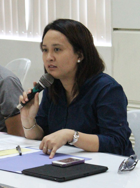 SOCIAL RESPONSIBILITY. Davao City Councilor Leah Librado-Yap says raising and disciplining children is a social responsibility of parents, the community and the government. (davaotoday.com photo by Medel V. Hernani)