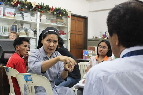 Courageous nun engages military for ‘‘red-tagging”