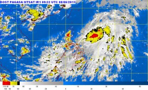 Read more about the article Flashfloods, landslides threaten Mindanao areas as “Dante” intensifies