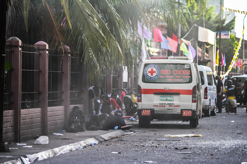 Red Cross volunteers injured in Zambo blast