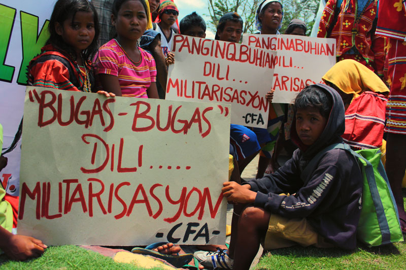 Pablo-rehab village of Compostela driven out by militarization