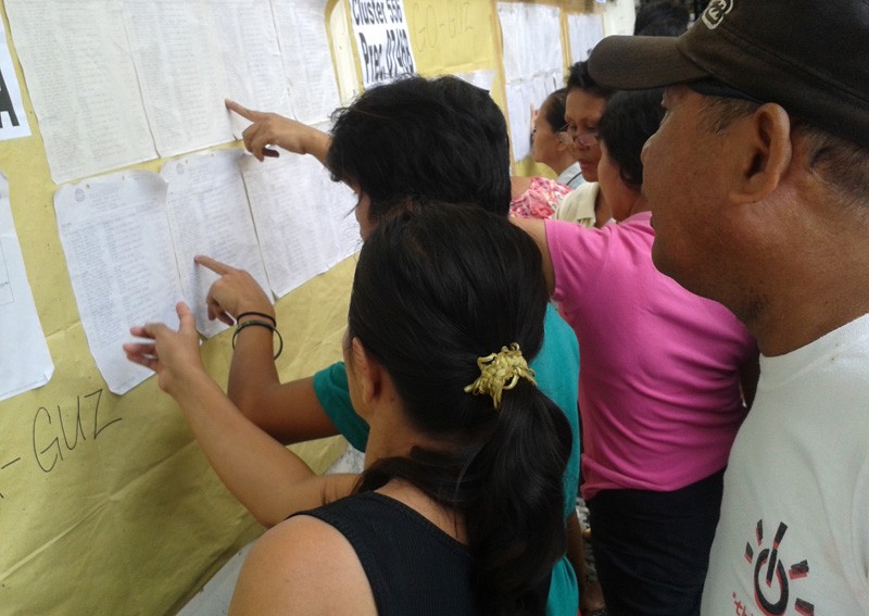 Missing names mar ‘orderly’ conduct of election in Davao