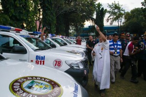 Read more about the article Security forces in Davao get new vehicles   