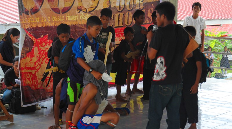 Army presence halted Lumad school classes