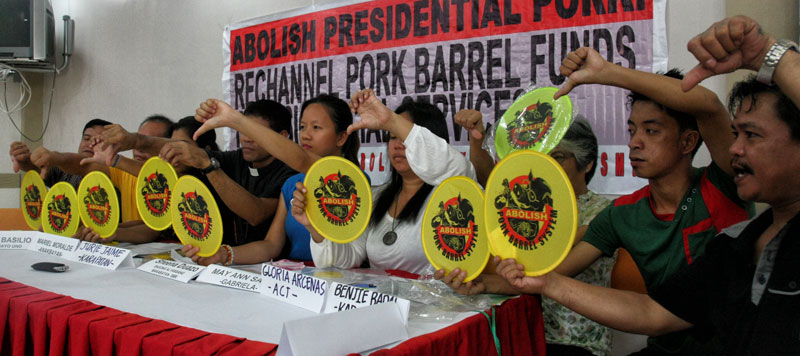 Groups renew call to channel pork barrel to social services