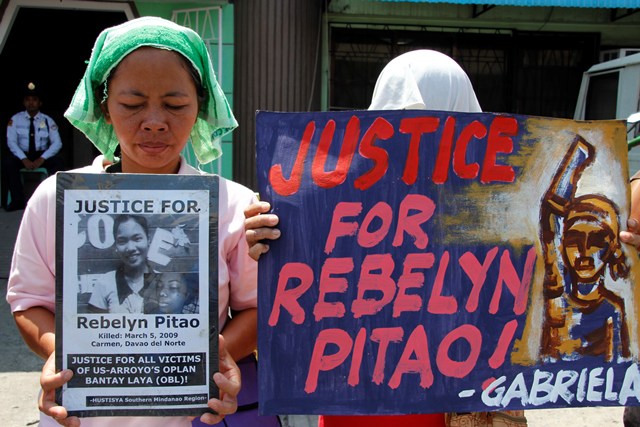 STILL NO JUSTICE FOR REBELYN