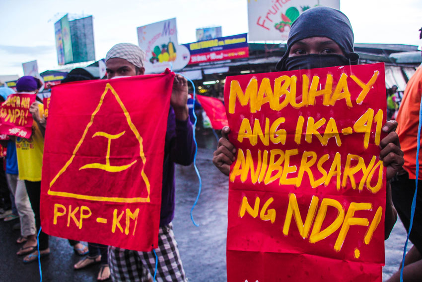 NDF RALLY IN DAVAO