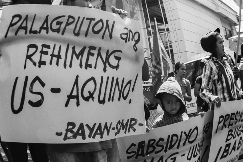 Activists set series of protests for PNoy’s SONA