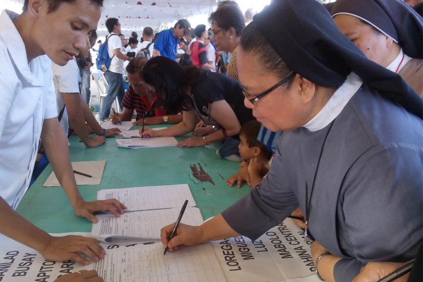 Religious groups back People’s Congress bill vs. pork barrel system