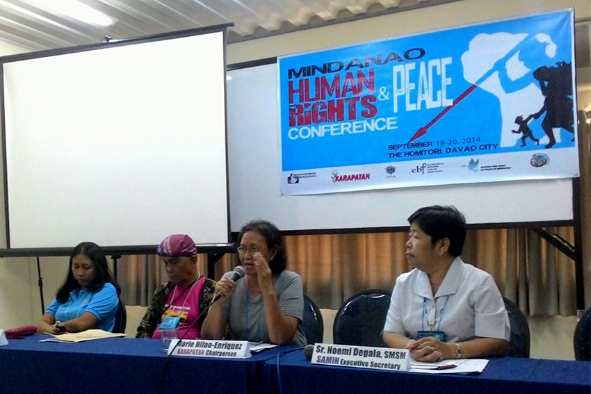 Human rights violations in Mindanao worse since Pnoy says human rights group