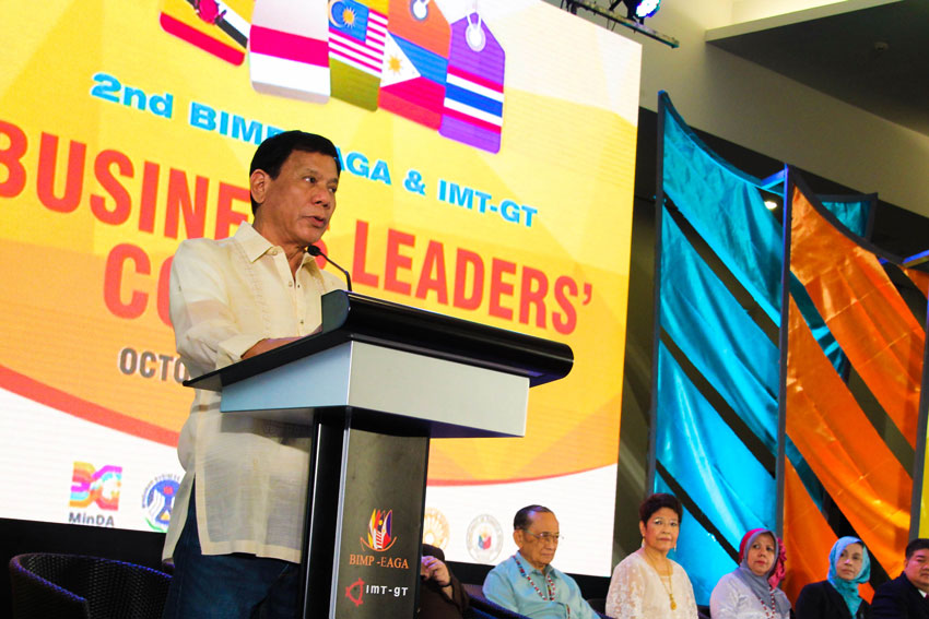 Duterte hits travel advisories to Davao, Mindanao during Intl confab