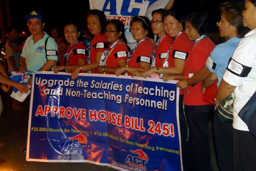Teachers thankful for support of Deped official to  hike wages   