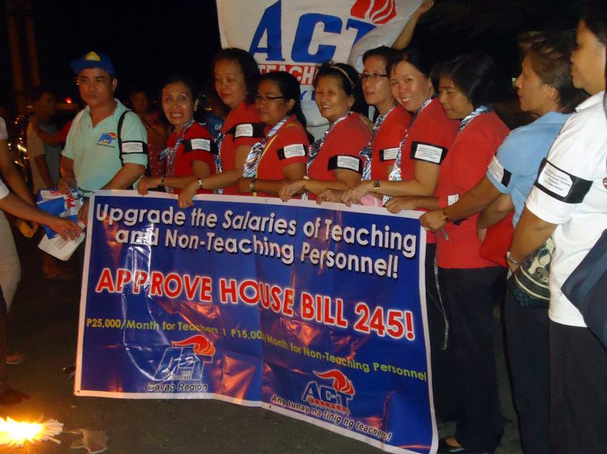 Davao City public school teachers join outcry on police profiling of their ranks