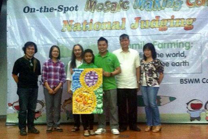 Sto. Tomas student wins UNFAO nat’l mosaic tilt