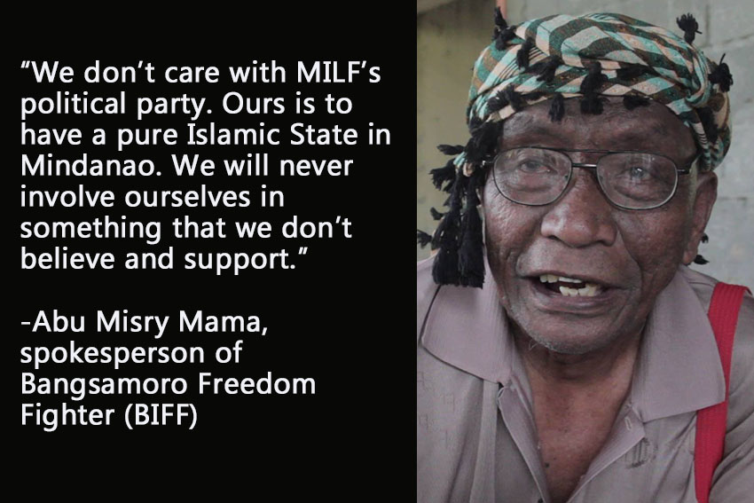 BIFF: ‘We don’t care with MILF’s political party’