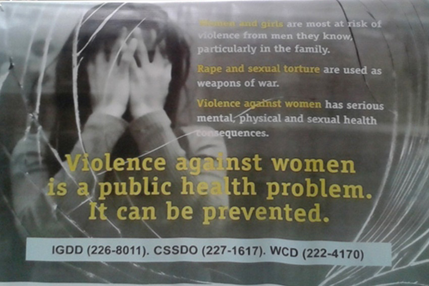 Economic abuse tops women violence in Davao