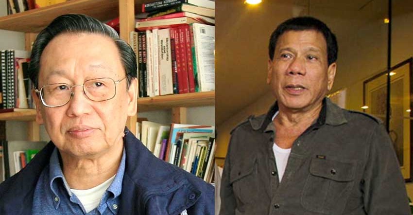 Duterte upsets former professor Joma Sison