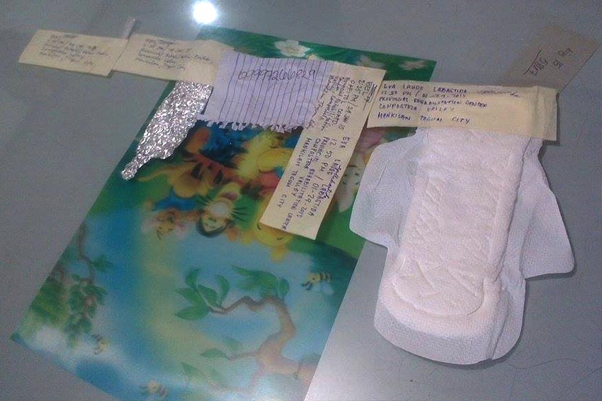 You are currently viewing Sanitary pad hides illegal drugs