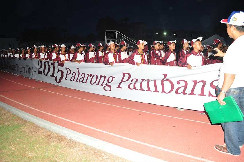 Peace + sports= Palarong Pambansa 2015