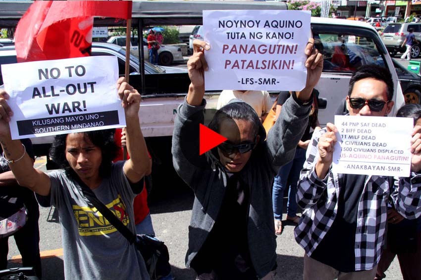 WATCH: Fil-Am war commemoration marked with protest