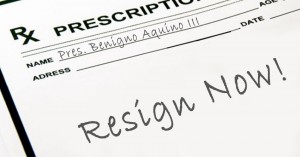 Read more about the article Health group “prescribes” PNoy’s resignation