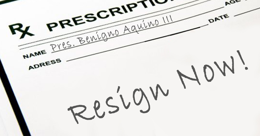 You are currently viewing Health group “prescribes” PNoy’s resignation