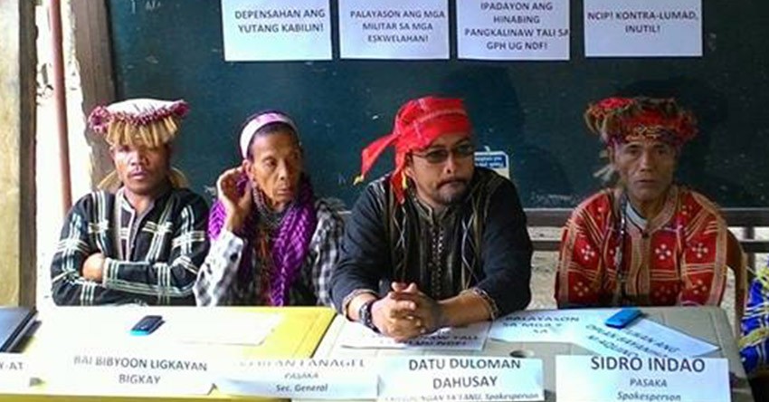 Davao Lumad leader presents HR cases to UN