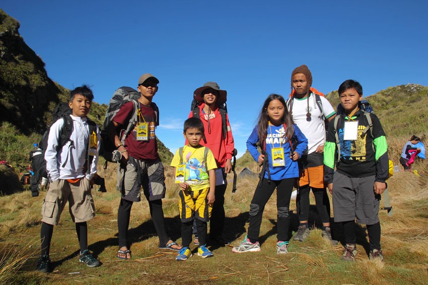 Mountains as playgrounds for young mountaineers