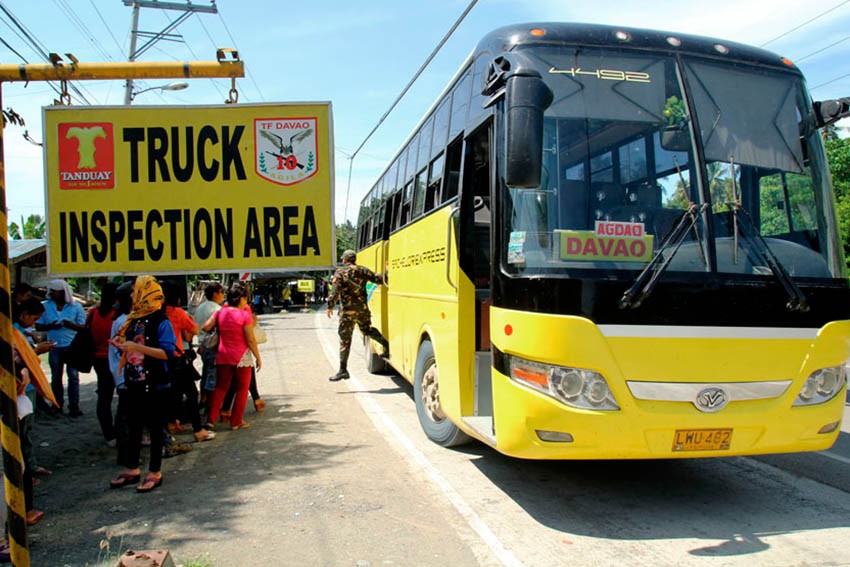 Davao eyes permanent traffic inspection stations by 2017