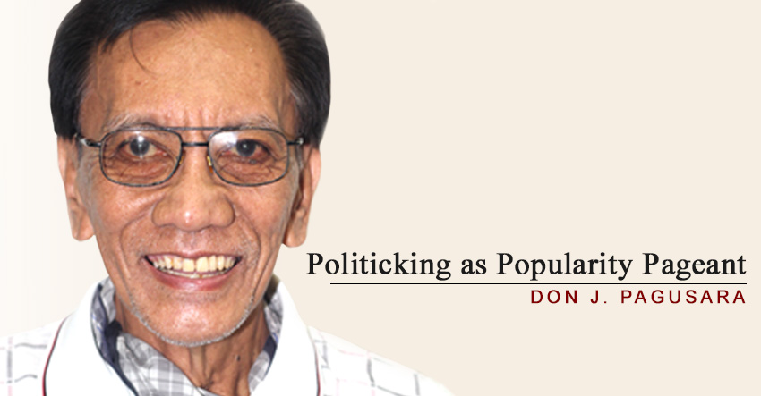 You are currently viewing Politicking as Popularity Pageant