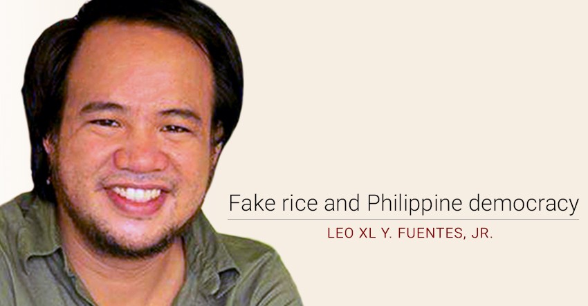 Fake rice and Philippine democracy