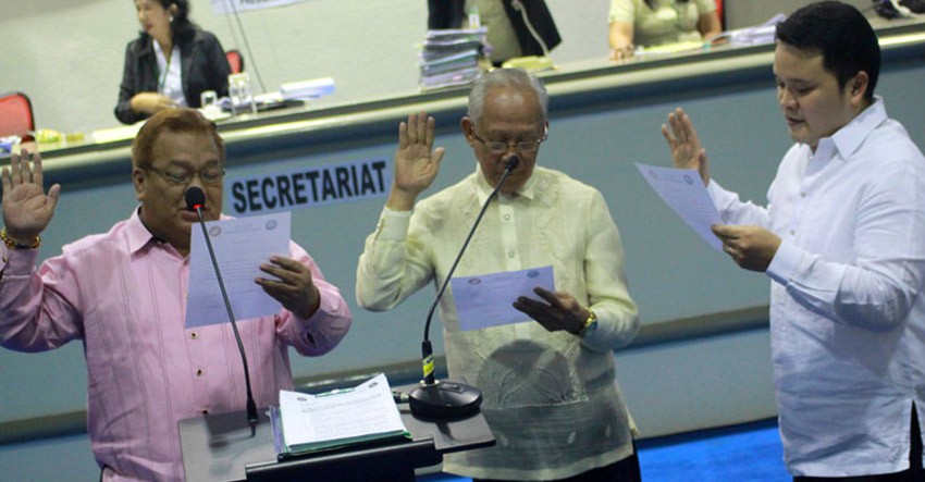 Davao’s new council committee heads take oath