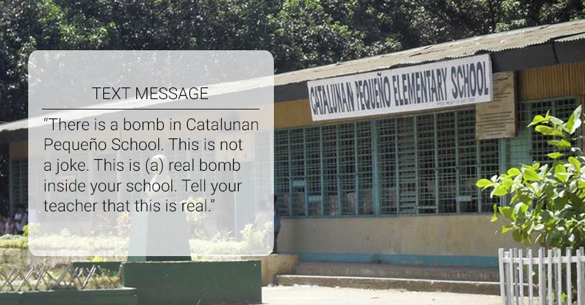 Bomb scare grips classes in Davao school