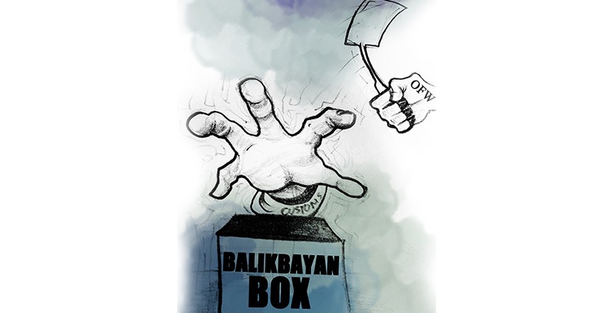 #balikbayanbox of love: Migrant group wants Customs report on contrabands made public