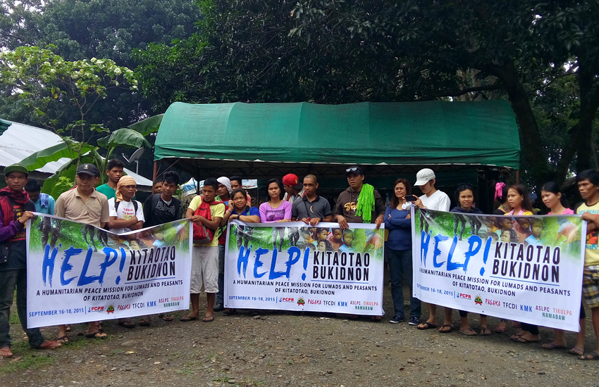 Read more about the article Groups set 3-day mission to help Lumads in Bukidnon 