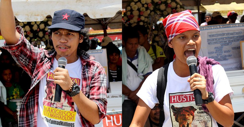 Children of Lumad killing victims lament for their parents