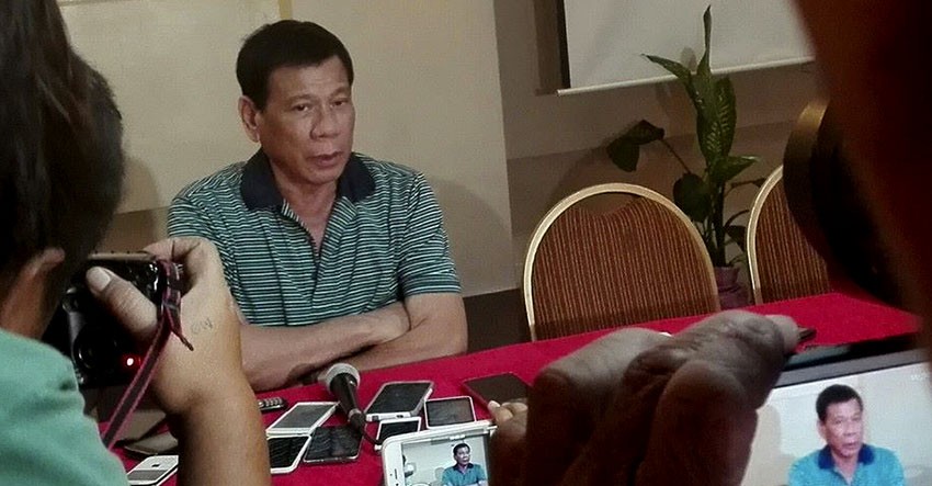 Duterte says “God told me nothing”, asks supporters to stop