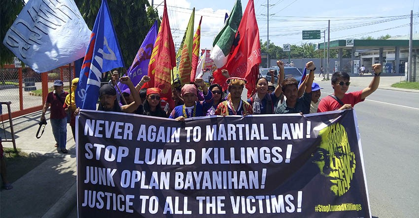 Davao activists say #NeverAgain to Martial Law