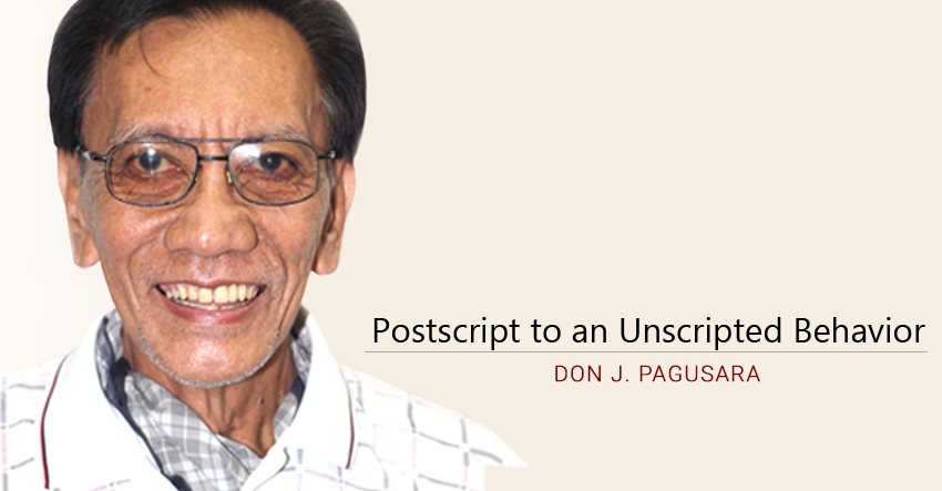 You are currently viewing Postscript to an Unscripted Behavior