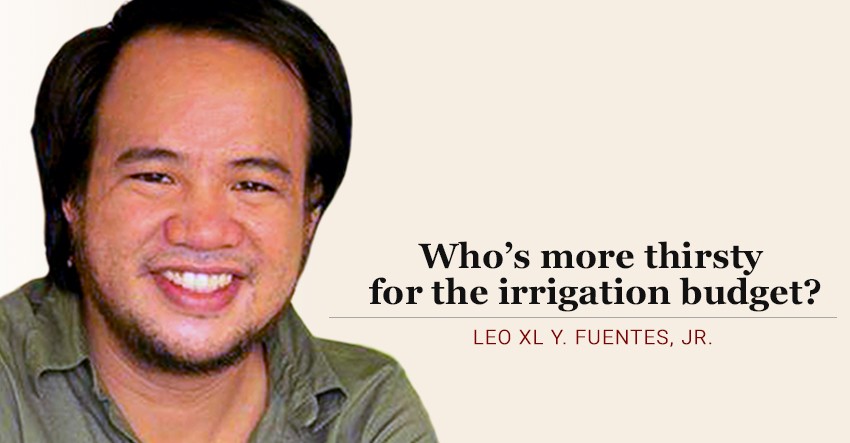 Who’s more thirsty for the irrigation budget?