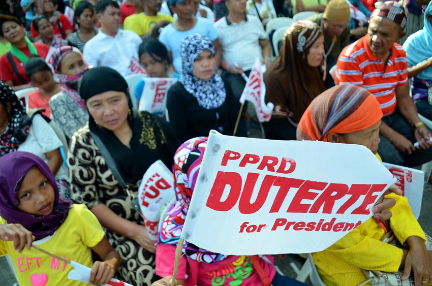 MUSLIMS FOR DUTERTE