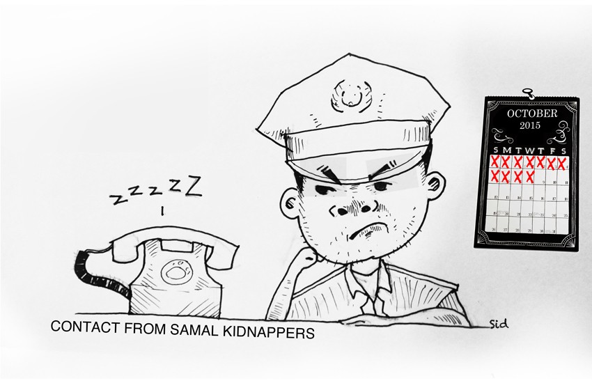 Call from kidnappers