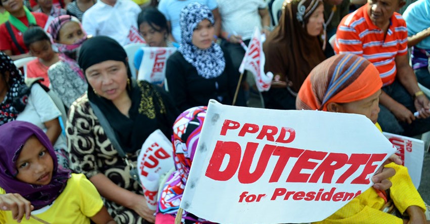 Zero vote for other presidentiables if Duterte won’t run, Muslim leaders say