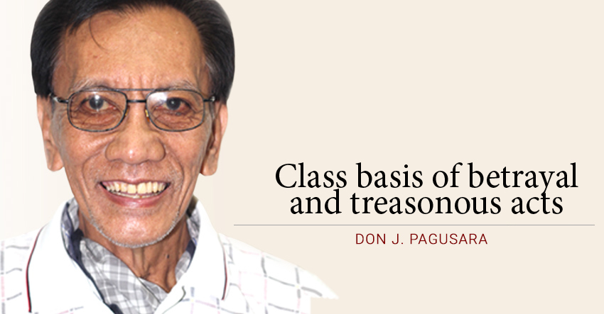 You are currently viewing Class basis of betrayal and treasonous acts