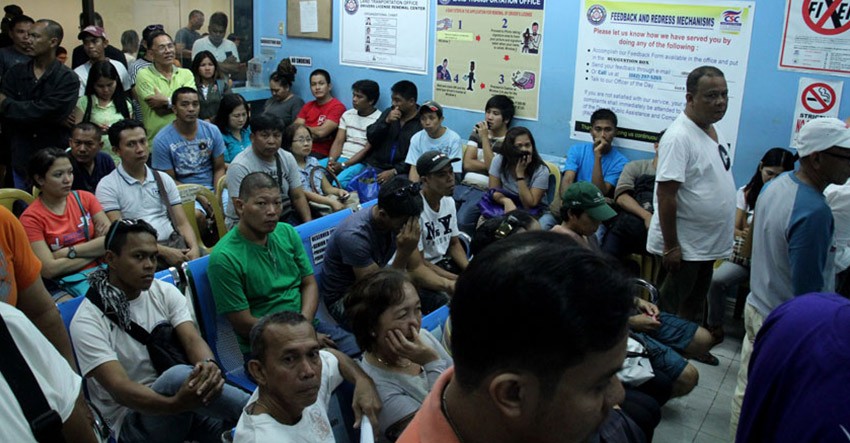 LTO official admits there was no consultation on new policies for renewal of drivers license