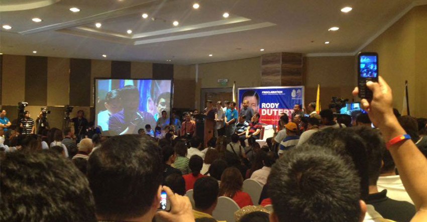 PDP-Laban officially declares Duterte, Cayetano as standard bearers