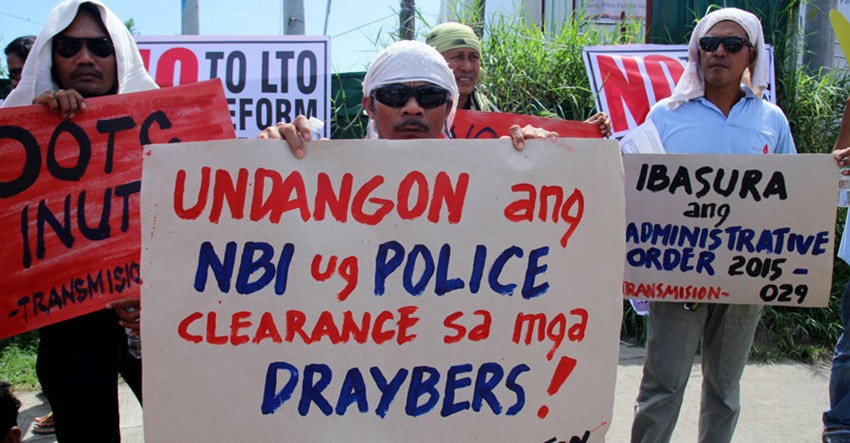 Transport group criticizes LTO over NBI clearance