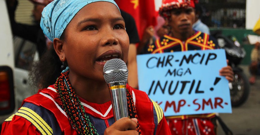 Lumads slam NCIP for backing military ops in Comval