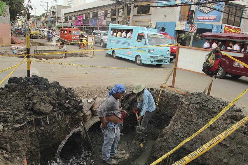 One-week completion of road constructions pushed in Davao